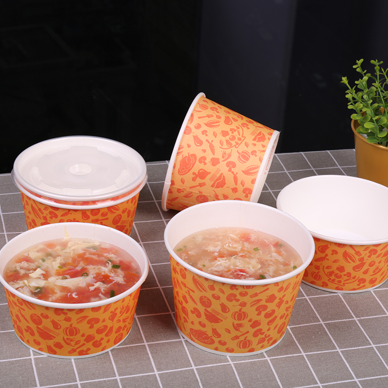 Paper Soup Bowls