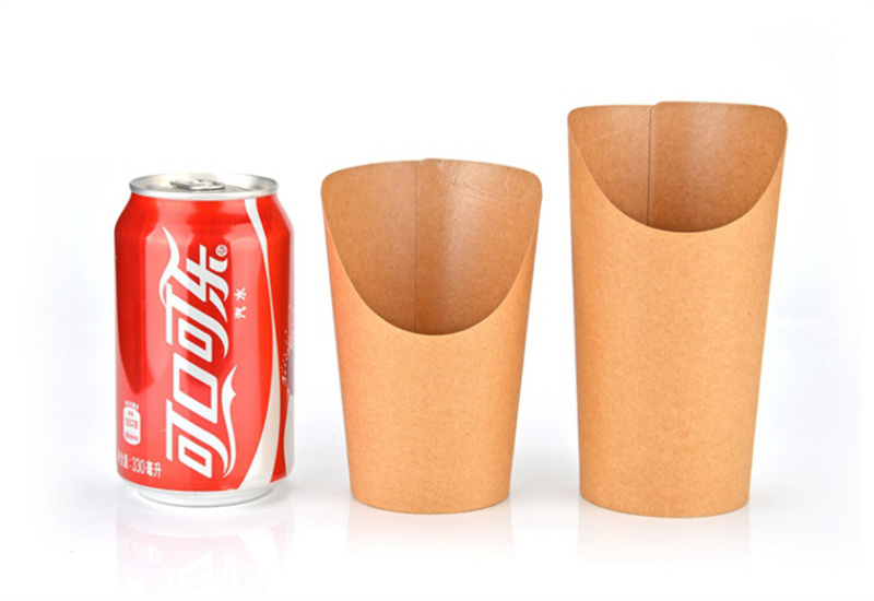 sealed french fry paper cup