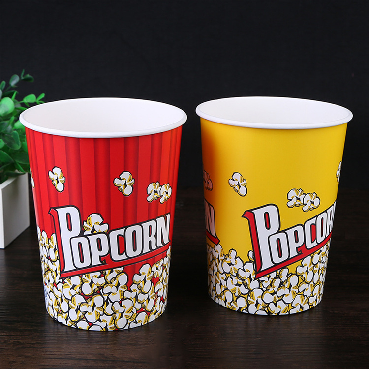 disposable popcorn paper bucket material