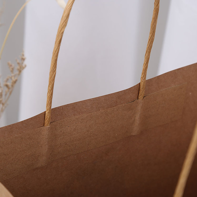 Brown Paper Bags with Handles Wholesale