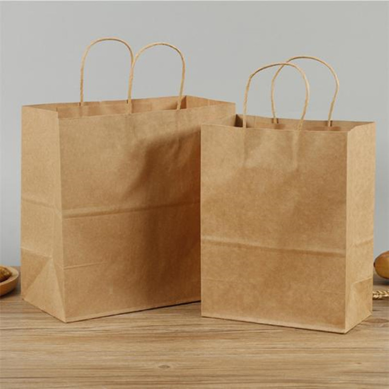 Paper Bags with Handles with Logo