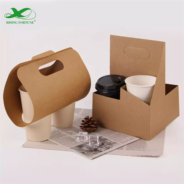 Tassenträger weg Kaffee Kraftpapier Tassenhalter