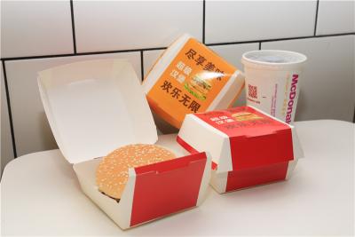 Benutzerdefinierte gedruckte Burger-Boxen-Container