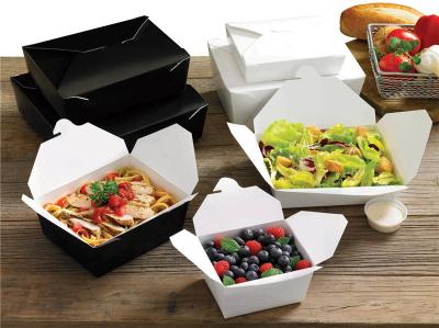  Kompostierbar Food Grade Paper Takeaway Boxen Container