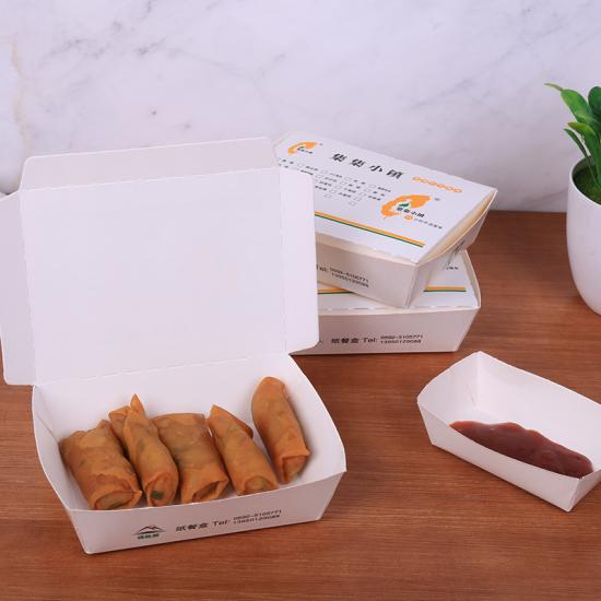 Snack paper food boxes
