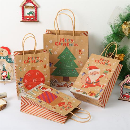 Kraft Paper Bag for Christmas