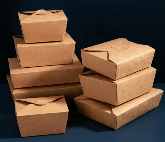 Kraft Takeaway Paper Box