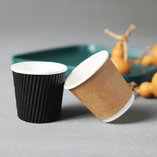 7oz Kraft Paper Hot And Cold Coffee Cup