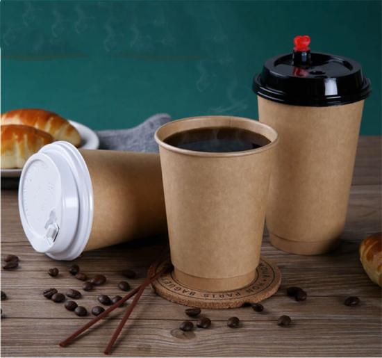 Personalized disposable coffee cups