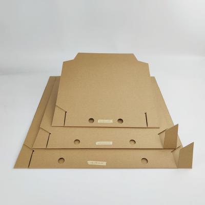 Pizzaschachtel aus recycelbarem Kraftpapier