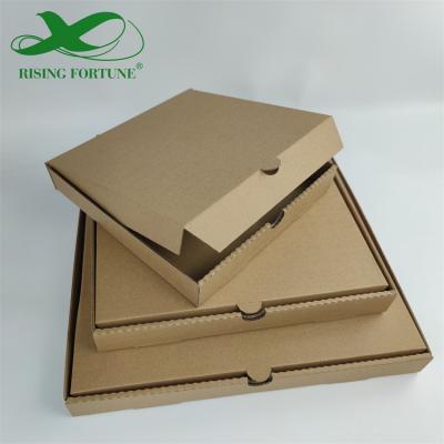 kraft paper pizza box