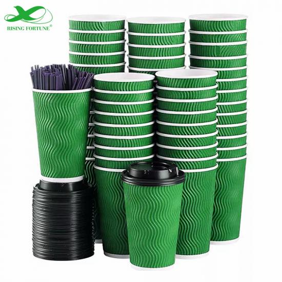 Disposable Ripple Coffee Cups