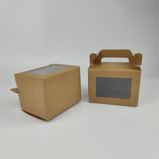 paper box with handle